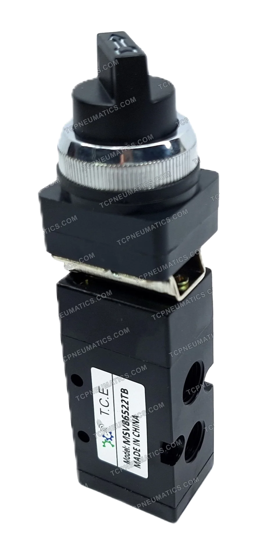 Push Button and Selector Valve — view 01